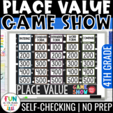 Place Value Game Show | Digital Game | Test Prep Math Revi