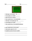 Place Value Game and Quiz