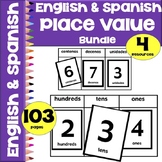 Place Value Games - English & Spanish - Math Games