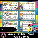 Place Value Games - Spin a Number