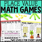 1st Grade Place Value Games | Tens and Ones | No Prep | 2 