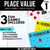 Place Value Games and Centers 1st Grade