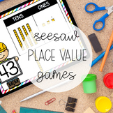 Place Value Games for Seesaw (Distance Learning)