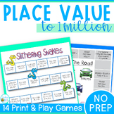 Place Value Games to One Million
