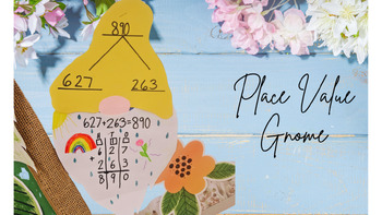 Preview of Place Value Gnome Craft-PRINTABLE