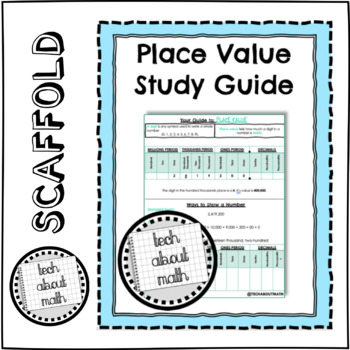 Preview of Place Value Guide
