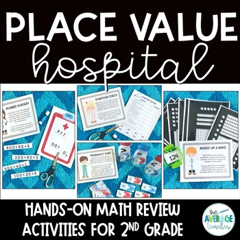 Preview of Place Value Activities for 2nd Grade & Place Value Review - Distance Learning