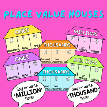 Preview of Place Value Houses