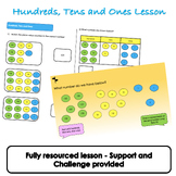 Place Value - Hundreds, Tens and Ones Lesson