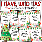 Tens and Ones - Place Value - Christmas Math - FREE