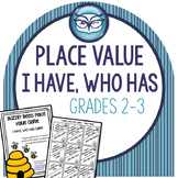 Place Value - I Have, Who Has game
