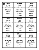 Place Value "I have...who has?"