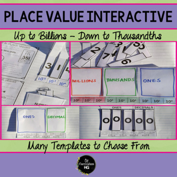 Preview of Place Value Interactive Foldable