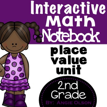 Place Value Second Grade Math Notebook by Lucky Little Learners | TPT