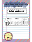 Place Value Interactive Page - BILINGUAL