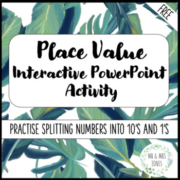 Preview of Place Value Interactive Powerpoint Activity