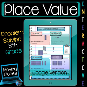 Preview of Place Value Interactive Problem Solving