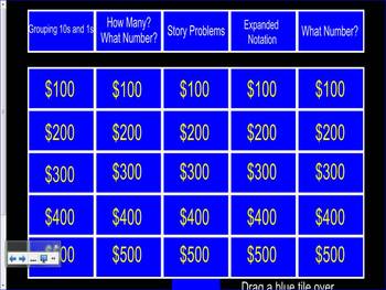 Preview of Place Value Jeopardy 1