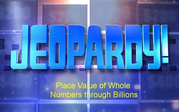 Preview of Place Value Jeopardy- editable!