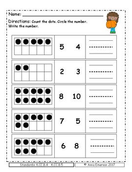 place value kindergarten fall themed by anna emerson tpt