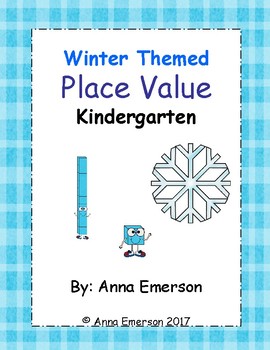 Preview of Place Value Kindergarten - Winter Theme