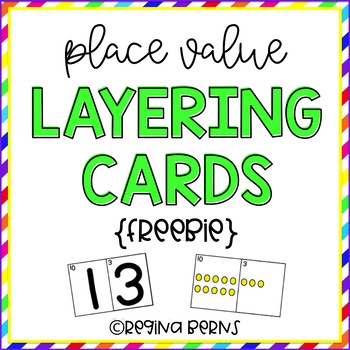 Preview of Place Value Layering Cards