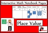 Place Value Lesson for Interactive Math Notebooks
