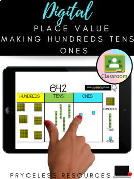 Preview of Place Value | Making Hundreds, Tens & Ones | Distance Learning 