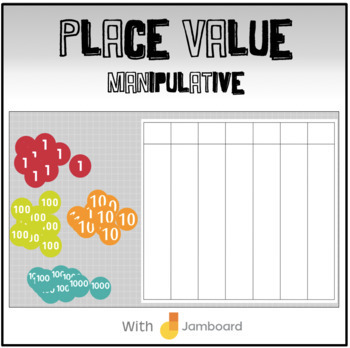 Preview of Place Value Manipulative - Jamboard