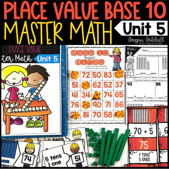 Preview of Place Value Master Math Unit 5 Base Ten