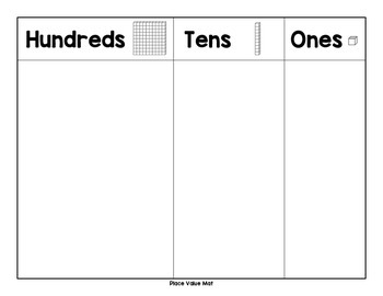 Place Value Mat by Mrs Romano | Teachers Pay Teachers