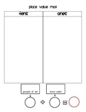 Place Value Mat for Tens and Ones