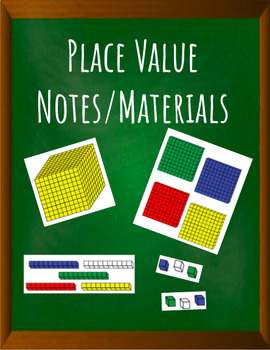 Preview of Place Value Materials 4th-6th Grade