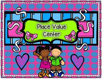 Preview of Place Value Math Center - Tens and Ones {1.NBT.B.2, K.NBT.A.1}