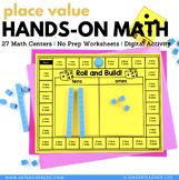 Place Value First Grade Math Centers