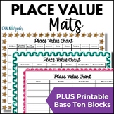 Place Value Charts - Printable Place Value Mats & Base Ten Blocks