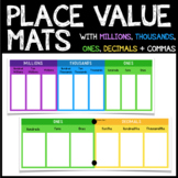 Place Value Mats *DECIMALS AND MILLIONS*