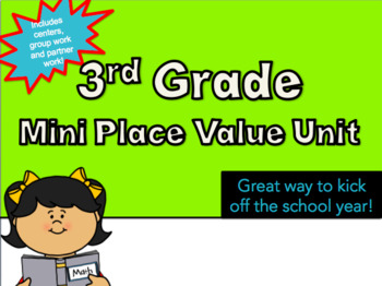 Preview of Place Value Mini Unit Smart Notebook