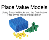 Place Value Model:  Using Base-10 Blocks to Model Multiplication