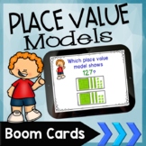 Place Value Models - Boom Cards / Distance Learning / Digi