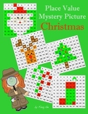 Place Value Mystery Picture - Christmas (Traditional Chinese)