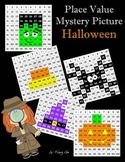 Place Value Mystery Picture - Halloween (Traditional Chinese)