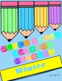Place Value Mystery Picture - Winter (English)