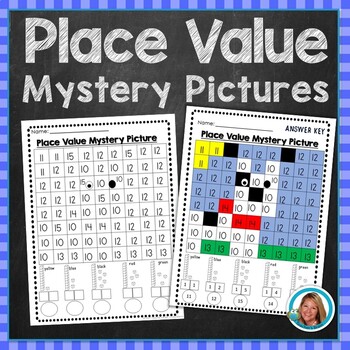 Preview of Place Value Mystery Pictures