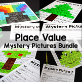 Place Value 100s Chart Color By Number Mystery Picture Puz