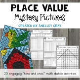 Place Value Mystery Pictures for Tens and Ones