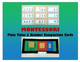 Place Value & Number Composition Cards  {Montessori}