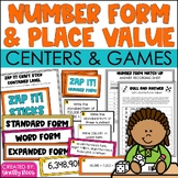 Number Forms Games Expanded Form Word Form Worksheets and 