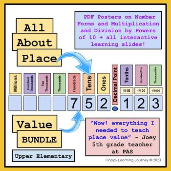Preview of Place Value Number Forms, Multiplication + Division by Powers of 10 Bundle