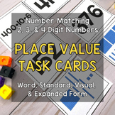 Place Value Number Matching with Base Ten Blocks Expanded Form